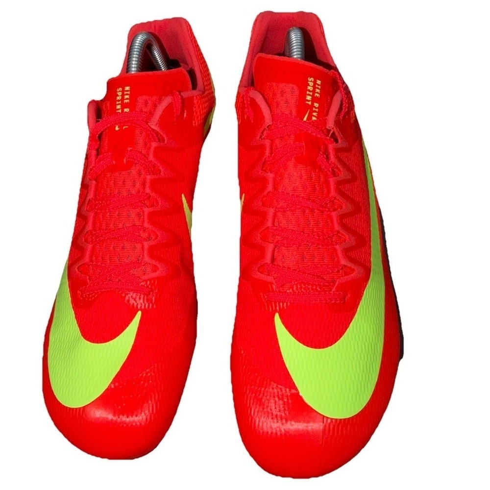 Nike Men's ZOOM RIVAL SPRINT FZ9663-600 Track & Field Racing Spikes Shoes 10.5